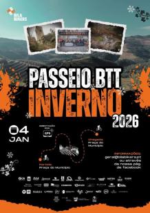 Cartaz do evento PASSEIO DE INVERNO BTT - BILABIKER`S