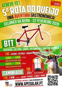 Cartaz do evento V Rota do Queijo