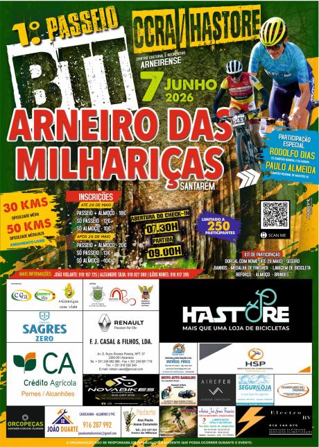 Cartaz do evento 1° Passeio CCRA/HAST