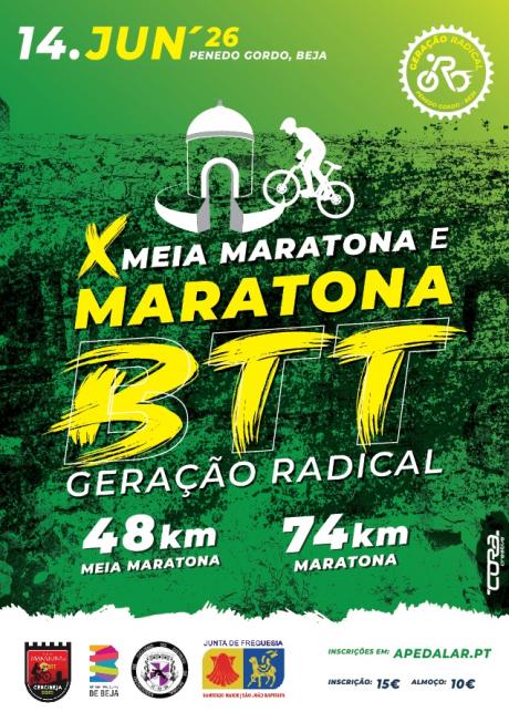 Cartaz do evento X Maratona Geração Radical