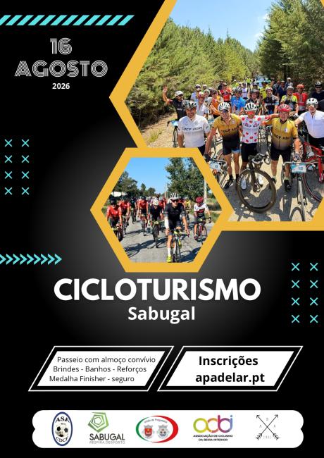 Cartaz do evento X Cicloturismo Rota dos Ventos